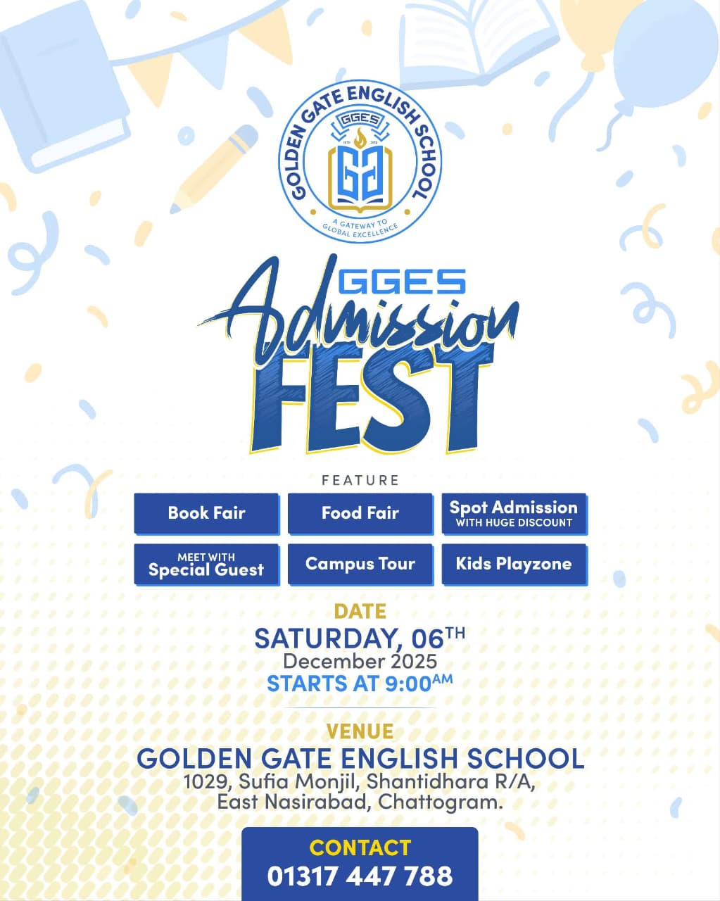 Admission Fest at Golden Gate English School